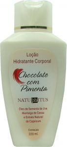 LOÇÃO HIDRATANTE CORPORAL CHOCOLATE COM PIMENTA